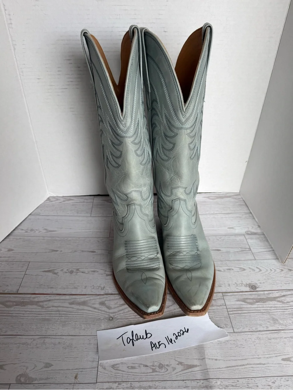 no longer available        Tecovas Slate blue annie 8